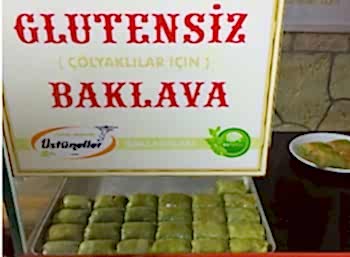 Glutensiz Çölyak Baklava